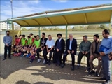 افتتاحیه مسابقات فوتبال لیگ برتر نوجوانان گلستان