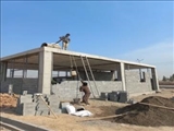 تداوم عملیات عمرانی در مجموعه ورزشی زمین های روباز بوستان جنگلی گلستان  افزایش سرانه ها