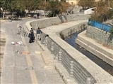تجهیز کارگاه احداث مخزن آب بتنی 1000 مترمکعبی در بوستان ساحلی رودخانه شادچای 