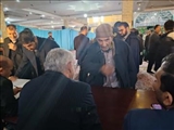 برپایی میز خدمت دستگاه‌های اجرایی و خدماتی در مصلای نماز جمعه بخش گلستان