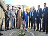 کلنگ زنی و آغاز عملیات اجرایی پروژه ساختمان فرهنگی هنری شهید باکری همدانک