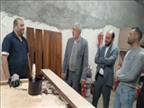 بازدید فرماندار بهارستان از یک واحد تولیدی مبل