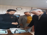برگزاری مانور بکارگیری دستگاه های احراز هویت در شهرستان بهارستان