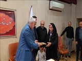 تجلیل از «مادر باشکوه» بهارستانی توسط فرماندار