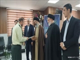 دیدار فرماندار و ائمه جمعه شهرستان با فرمانده انتظامی بهارستان