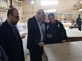 بازدید فرماندار بهارستان از یک واحد فعال صنعتی و تولیدی در شهرک صنعتی قلعه میر
