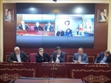 دیدار فرماندار بهارستان و نماینده مجلس شورای اسلامی با وزیر ورزش و جوانان