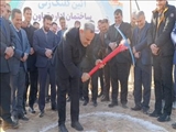 برگزاری آیین کلنگ زنی ساختمان اداره تعاون، کار و رفاه اجتماعی شهرستان بهارستان