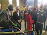 بازدید سرپرست فرمانداری بهارستان از دو واحد تولیدی در شهرستان
