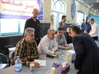 تسهیل در پاسخگویی به مطالبات مردمی در میز خدمت مسئولان شهرستان بهارستان