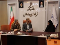 دیدار چهره به چهره 12 نفر از شهروندان با  فرماندار بهارستان