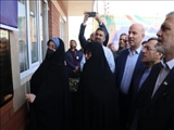 افتتاح سرای محله شهید امیرعبدالهیان در شهرستان بهارستان با حضور خانواده شهید