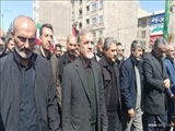 تشییع باشکوه پیکر شهید سرگرد «جواد عبدی» در شهرستان بهارستان