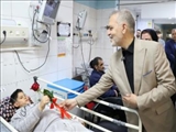 عیادت نوروزی فرماندار بهارستان از بیماران و قدردانی از کادر درمان بیمارستان امام حسین(ع)