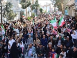 تجدید میثاق دختران و شهروندان همدانک با آرمان‌های انقلاب اسلامی