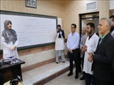 بازدید فرماندار از اردوی جهادی پزشکی در روستای اورین