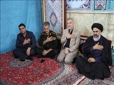 آیین بزرگداشت و تجدید میثاق مردم بهارستان با آرمان‌های رهبر شهید
