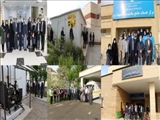 بازدید نوروزی رئیس دانشگاه علوم پزشکی ایران از شبکه بهداشت ودرمان بهارستان و بیمارستان امام حسین (ع)