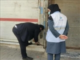 گزارش تصویری پلمب واحد های صنفی گروه ۲ و ۳ و ۴ در شهرستان بهارستان