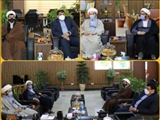  دیدار رئيس اداره تبليغات اسلامي شهرستان بهارستان با شهردارصالحیه