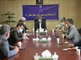  گزارش تصویری نشست فرماندار بهارستان، شهردار واعضای شورای اسلامی نسیم شهر با معاون هماهنگی امور عمرانی استانداری تهران