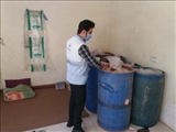 کشف و امحای بیش از 2 تن رب گوجه فرنگی غیر بهداشتی توسط بازرسان بهداشت محیط بهارستان