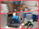 کشف کارگاه غیرمجاز و توقیف ۲ و نیم تن  آب آلبالو و آب زرشک غیر بهداشتی