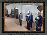 گزارش تصویری حضور فرماندار بهارستان در جمع عزاداران ابا عبدالله الحسین (ع) بخش بوستان 