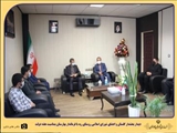 بخشدار گلستان به همراه اعضای شورای اسلامی روستای ریه با فرماندار بهارستان دیدار کردند