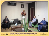 گزارش تصویری دیدار هیات امنای هیات ثاراله نسیم شهر با فرماندار بهارستان 