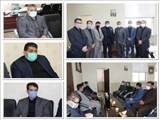 نشست صمیمانه شهردار، رئیس و اعضای شورای شهر صالحیه با رئیس دادگستری شهرستان بهارستان 