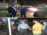 در راستای بررسی گلایه ها انجام شد / بازدید شبانه فرماندار بهارستان از معابر بخشهای  بوستان وگلستان  