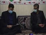 بهارستان میزبان اولین سفر معاون رئیس جمهور و رئیس بنیاد شهید / دیدار با دو خانواده معظم شهید و یک جانباز سرافراز به همراه فرماندار بهارستان 