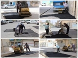 تداوم فرآیند بهسازی آسفالت معابر