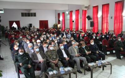 گزارش تصویری آئین تکریم و معارفه فرمانده ناحیه مقاومت بسیج سپاه حضرت ابوالفضل (ع) شهرستان بهارستان