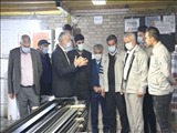  بازدید شبانه سرپرست فرمانداری بهارستان و رئیس بسیج اصناف کشور از دو واحد تولیدی
