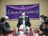 گزارش تصویری دیدار شهردار و اعضای شورای اسلامی شهر صالحیه با سرپرست فرمانداری بهارستان