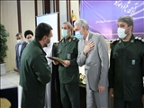 گزارش تصویری آئین تکریم و معارفه فرمانده ناحیه مقاومت بسیج سپاه حضرت ابوالفضل (ع) شهرستان بهارستان