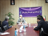 رسیدگی به مسائل و مشکلات 9 تن از شهروندان در ملاقات مردمی سرپرست فرمانداری بهارستان
