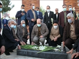 گزارش تصویری ادای احترام استاندار تهران به مقام شامخ شهدای شهرستان بهارستان  
