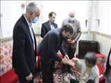  گزارش تصویری دیدار معاون هماهنگی امور اقتصادی استانداری تهران با یک خانواده چهار معلول در نسیم شهر 
