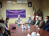 گزارش تصویری نشست سرپرست فرمانداری بهارستان با جمعی معتمدین نسیم شهر 
