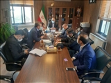 برگزاری جلسه ساماندهی سدمعبر در بخشداری بوستان