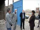 فرماندار بهارستان در مسیر بررسی مسائل و مشکلات تولیدکنندگان