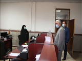 دیدار صبحگاهی فرماندار بهارستان با کارکنان فرمانداری