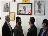  دیدار معاون سیاسی و اجتماعی استانداری تهران و فرماندار بهارستان با یک جانباز 50 درصد