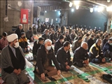 شرکت فرماندار بهارستان در نماز عبادی و سیاسی جمعه نسیم شهر