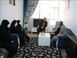 دیدار فرماندار بهارستان با 3 مادر معظم شهید در بخش گلستان