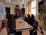تجلیل بخشدار گلستان از بانوان شاغل در بخشدار و دهیاری های تابعه