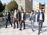 روز پرکار فرماندار بهارستان / بازید فرماندار از 3 واحد تولیدی